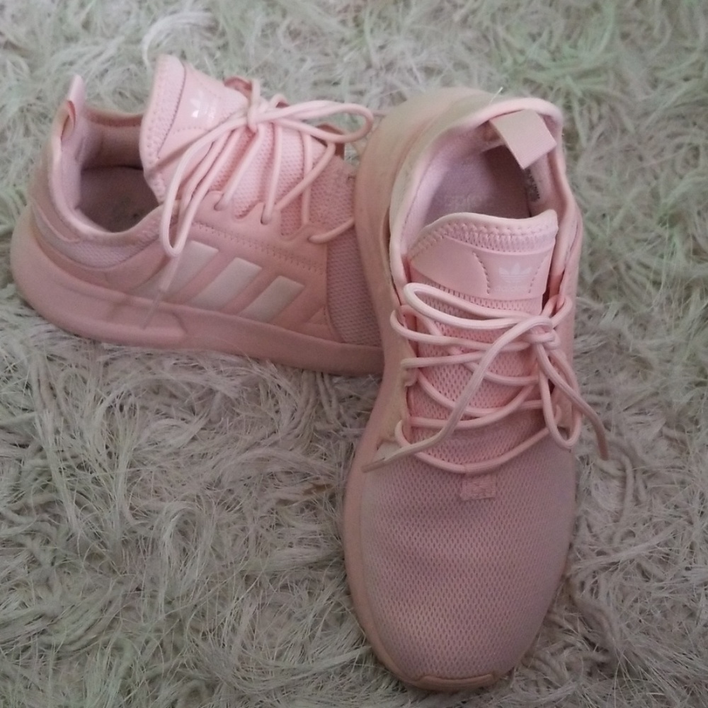 Adidas pink sneakers